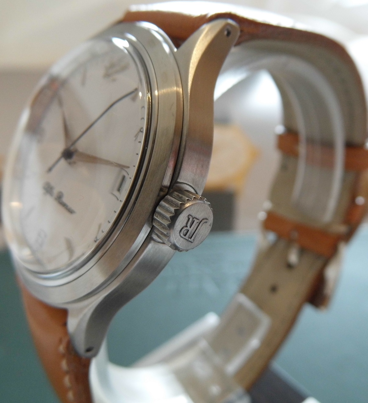 Daniel JeanRichard Alfa Romeo Ltd Edition, White Dial, Leather Strap