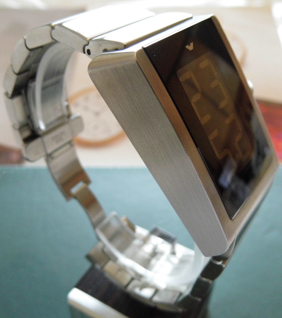 Ventura Sparc Digital, Black Dial, Stainless Steel Bracelet