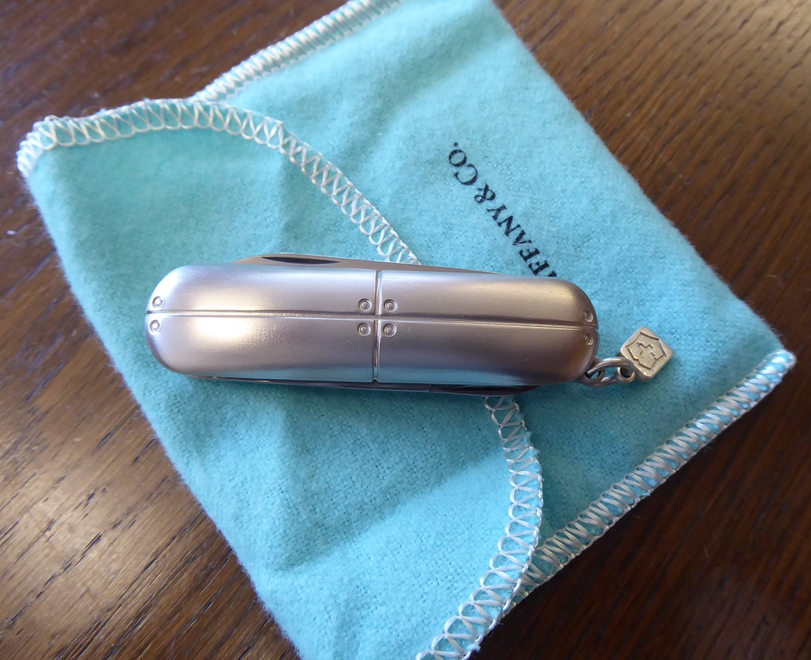 A Tiffany & Co Streamerica Sterling Silver Pen Knife