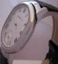 Tiffany & Co Duo Dual Time Watch, Silver Dial With Leather Strap