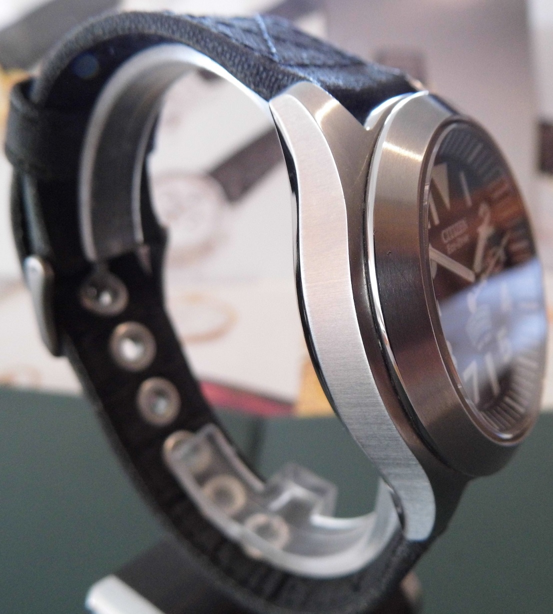 Citizen Royal Marines Commando Eco Drive, Black Dial, Black Strap