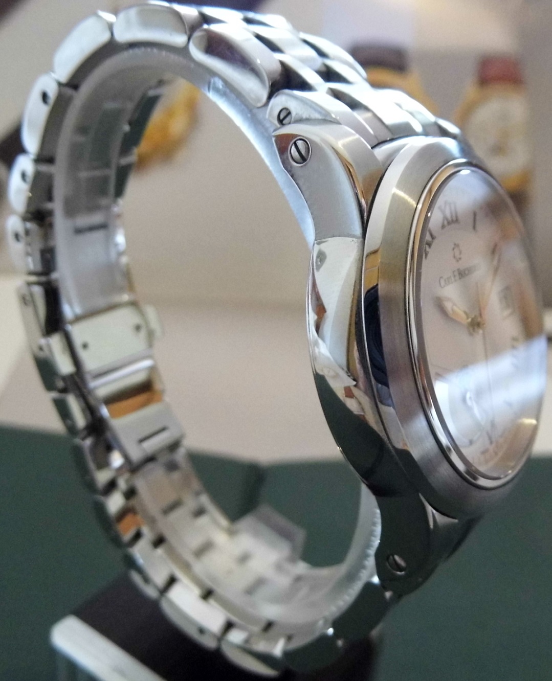 Carl F. Bucherer Patravi Power Reserve, White Dial, Bracelet