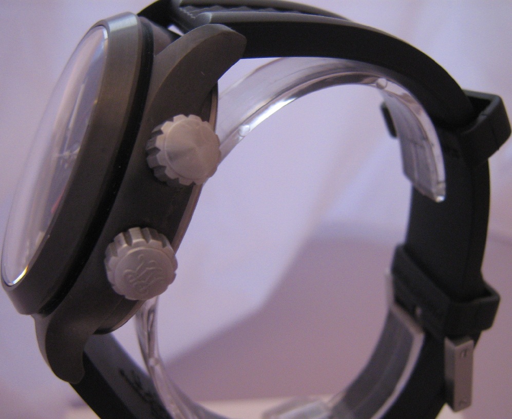 Ball Engineer Master II Diver TMT, Black Dial, Rubber Strap