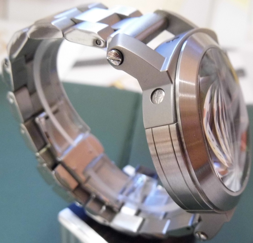 Xemex Concept One Big Date, Black Dial, Bracelet & Strap