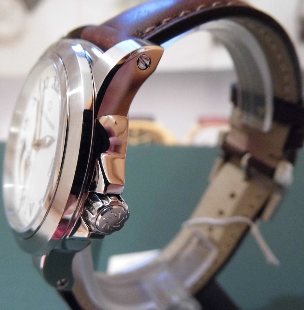 Carl F. Bucherer Patravi Power Reserve, White Dial, Strap